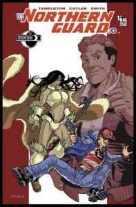 Nelvana reborn as Nanook Iluak, spirit of the polar bear and Big Woman of the North. From Northern Guard #1.