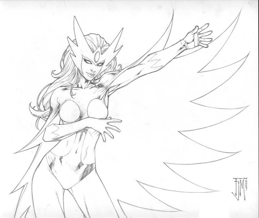 Alpha Flight's Snowbird is suggested to be the daughter of Nelvana of the Northern Lights. Art by Francis Manapul.