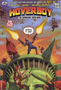 Hoverboy #1 (2008), published by Mr. Comics
