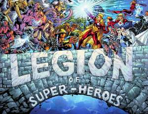 The final issue of DC's Legion of Super-Heroes #50 is out this Wednesday, January 28th - artwork by Francis Manapul and Livesay