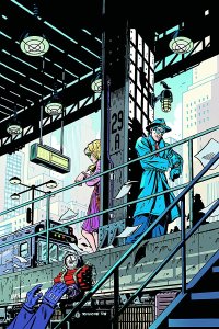 The Spirit #29, cover by Paul Rivoche