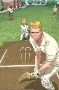 CAPBMIANN001B001_color1 Captain Britain and MI:13 Annual Page 1 by Adrian Alphona