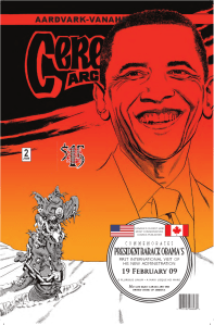 Cerebus Archives #2 Zombie & Barack Obama Variant Cover by Dave Sim