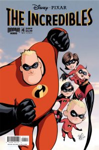 Disney/Pixar's The Incredibles: Family Matters #4 (Cover B) Cover by Marcio Takara