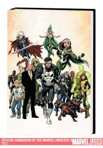 Official Handbook of the Marvel Universe A to Z Vol. 9 Cover by Tom Grummett