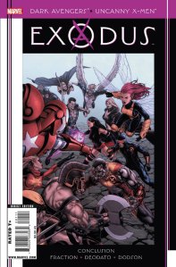 Dark Avengers/Uncanny X-Men: Exodus Cover by Steve McNiven