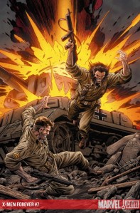 X-Men Forever #7 Cover by Tom Grummett