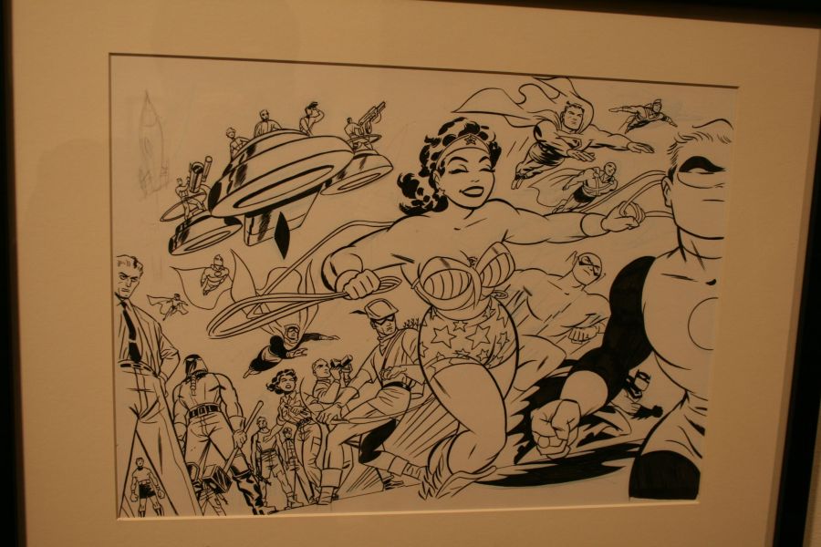 Absolute-New-Frontier-Cover One of the pieces on display was the cover to Absolute DC: The New Frontier