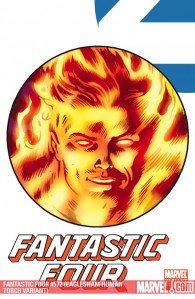 Fantastic Four #572 (Human Torch Variant) Cover by Dale Eaglesham
