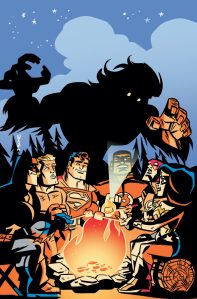 J. Bone - Super Friends 20 Super Friends #20 Cover by J. Bone