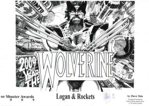wolverine Dave Sim's contribution to the Visions of an Icon: Wolverine art show will be on display with ~50 additional pieces by comic book creators