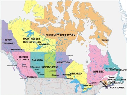 map-canada