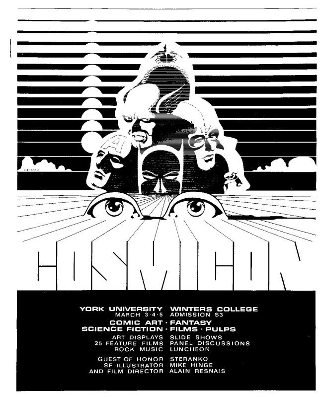 Steranko Poster for Cosmicon I